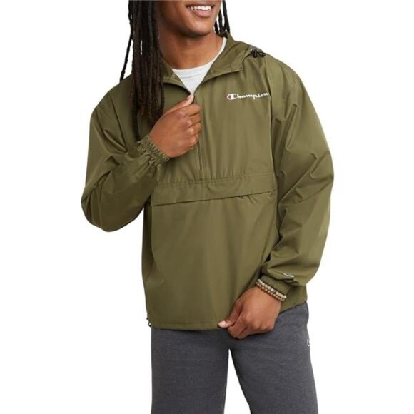 Men's Jacket, Stadium Full-zip Jacket, Wind Resistant, Water Resistant - Picture 1 of 7